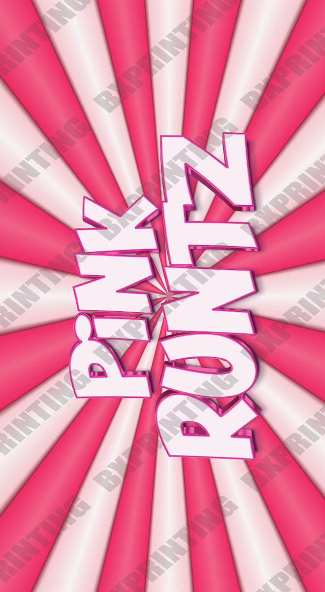 Pink Runtz Plastic Pre-Roll Tubes